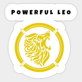 African Lion Sticker